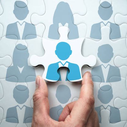 Connecting last jigsaw puzzle piece.